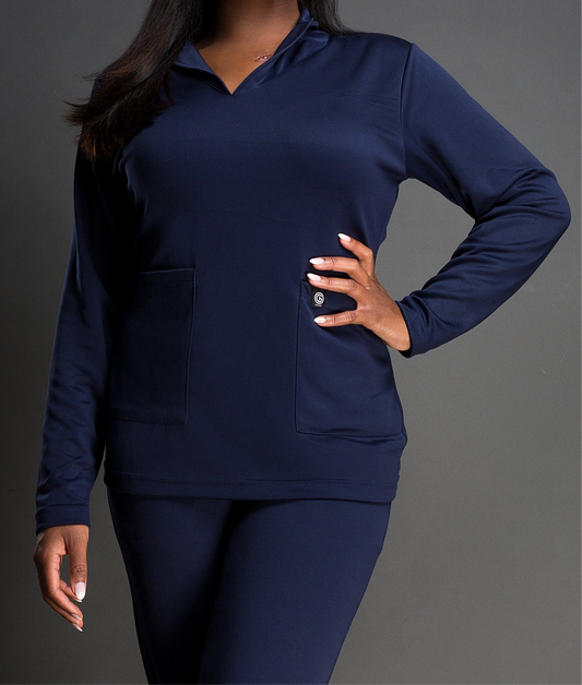OZI Signature Top — Navy