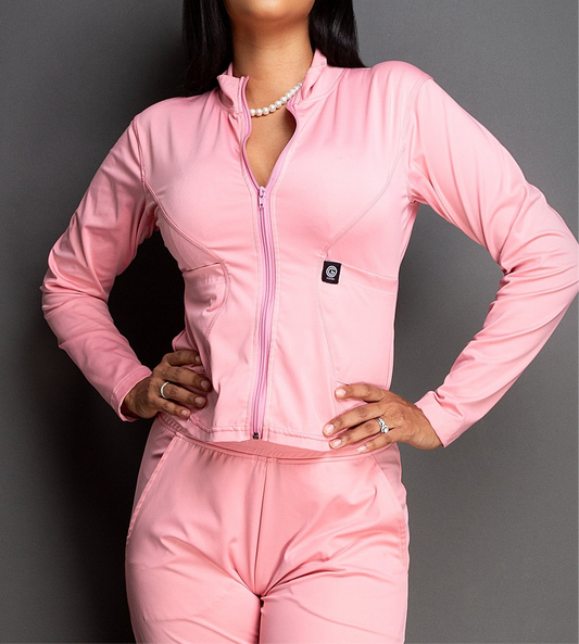 IRU Performance Jacket — Rose