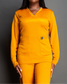 AKA Tailored Top — Saffron