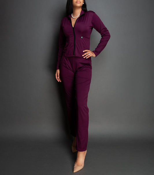 IRU Performance Jacket — Ruby