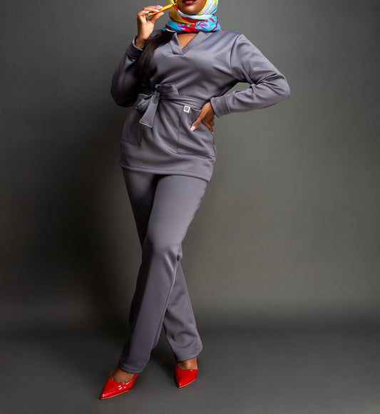 OMA Sculpt Top — Silver