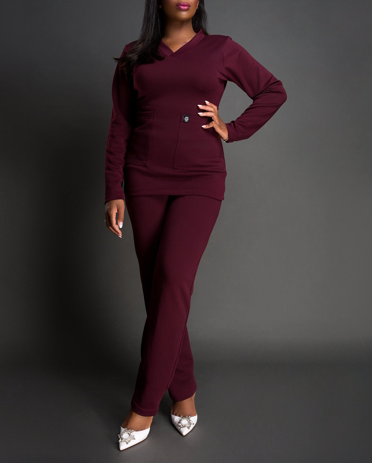 OMA Sculpt Top — Ruby