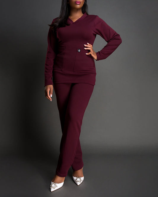 OMA Sculpt Top — Ruby